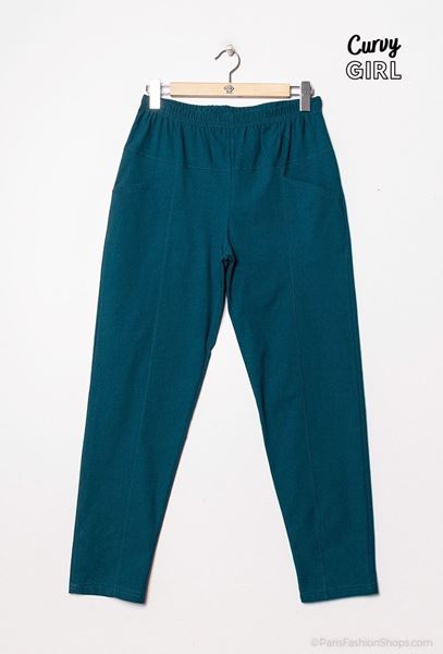 Picture of PLUS SIZE HIGHLY STRETCH PULL UP TROUSERS